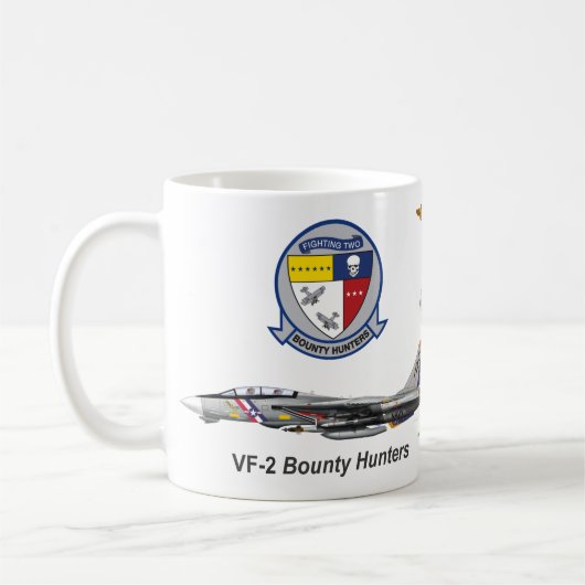 VF-2 Prämie F-14 Tomcat Kaffeetasse (Links)