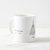 VF-31 "Tomcatters" - NAS Oceana - F-14 Tomcat Kaffeetasse (Vorderseite Links)
