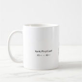 VF-31 "Tomcatters" - NAS Oceana - F-14 Tomcat Kaffeetasse (Links)