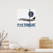 VF-32 Schwertmänner drucken Poster (Küche)