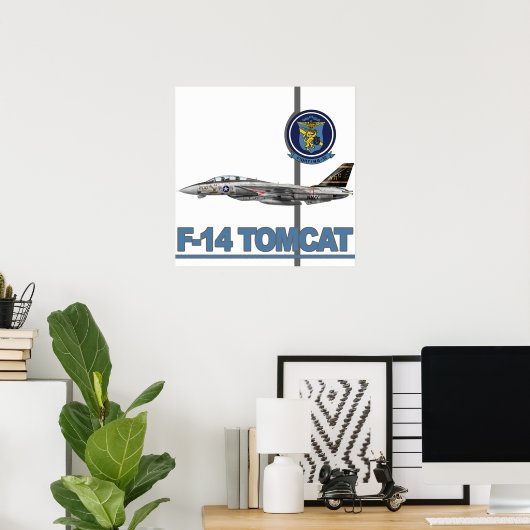 VF-32 Schwertmänner drucken Poster (Heimbüro)