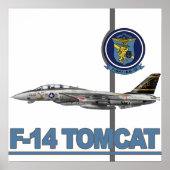 VF-32 Schwertmänner drucken Poster (Vorne)