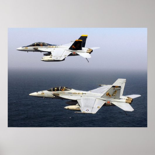 VF-32 Schwertmänner F-14 Poster (Vorne)