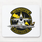VF-33 Starfighters F-14 トムキャット VF-33 ターシアーズ Mousepad (Vorne)
