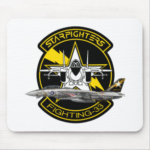 VF-33 Starfighters F-14 トムキャット VF-33  Mousepad
