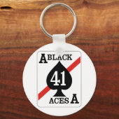 VF-41 Schwarze Äse Schlüsselanhänger (Vorderseite)