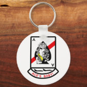 VF-41 Schwarze Äse Schlüsselanhänger (Vorderseite)