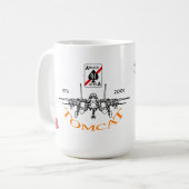 VF-41 schwarze Asse - F-14 Tomcat Kaffeetasse (Vorderseite Links)