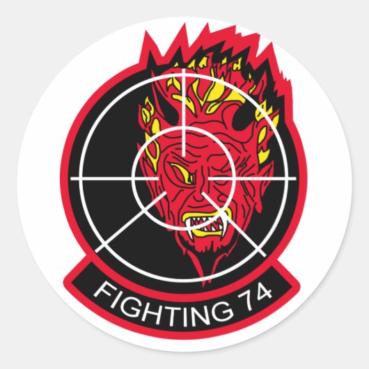 VF-74 Be-Devilers Sticker (Vorderseite)