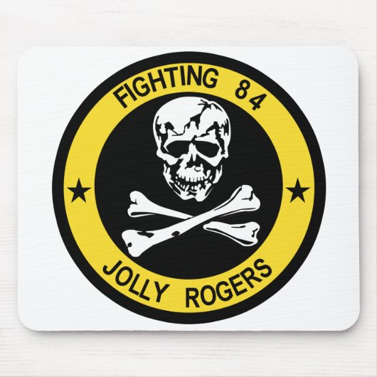 VF-84 Piratenflaggen Mousepad (Vorne)