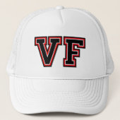 ‚VF‘-Monogramm Truckerkappe (Vorderseite)