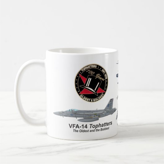 VFA-14 Tophatters 100 Jahre Tasse (Links)