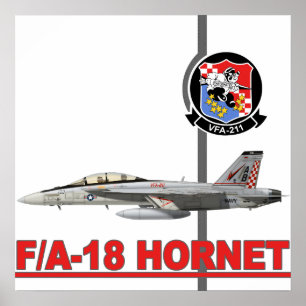VFA-211-Prüfmatten Poster