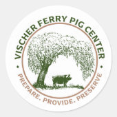 VFPC-Sticker Runder Aufkleber (Vorderseite)