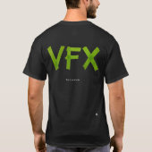 VFX Crew-Shirt - Grün/Dunkelheit T-Shirt (Rückseite)