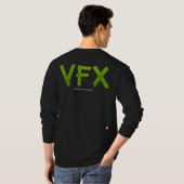 VFX Crew Shirt Long Sleeve - grün/dunkel (Schwarz voll)