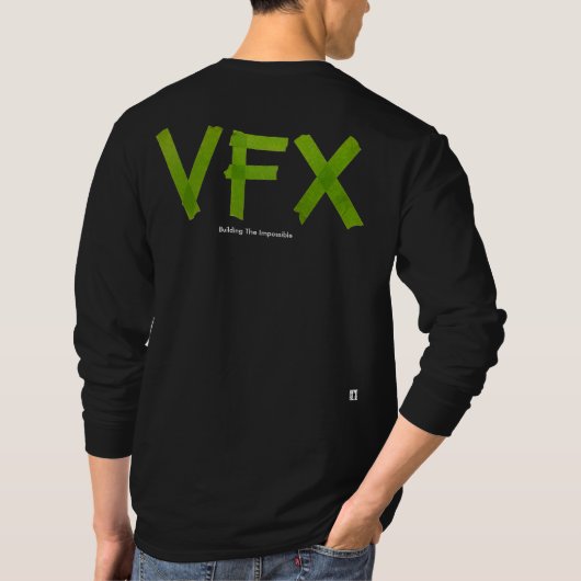 VFX Crew Shirt Long Sleeve - grün/dunkel (Rückseite)