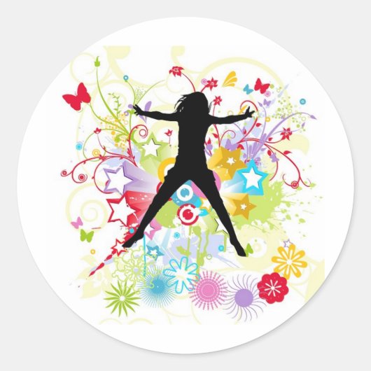 vg (8) runder aufkleber (Vorderseite)