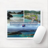 VG Britische Jungfrau Inseln - Jungfrau Gorda - Mousepad (Mit Mouse)