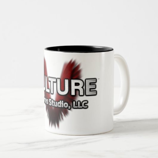 VGS Logo-Tasse Zweifarbige Tasse (VorderseiteRechts)