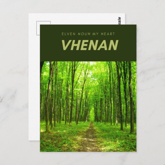 Vhenan Postcard Postkarte (Vorne/Hinten)