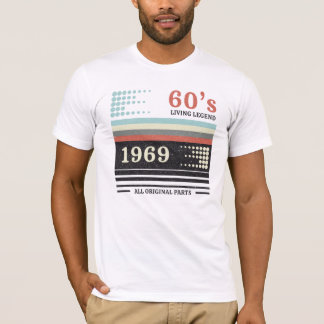 VHS Cassete 1969 Limited Edition | Geburtstagsgesc T-Shirt