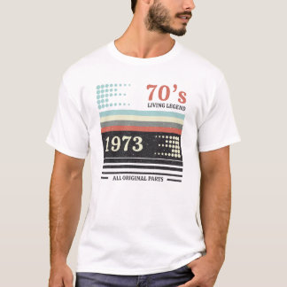 VHS Cassete 1973 Limited Edition | Geburtstagsgesc T-Shirt