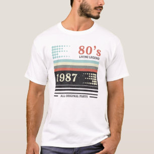 VHS Cassete 1987 Limited Edition Geburtstagsgesc T-Shirt