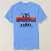 VHS Die Zukunft ist hier, 1976 Lts abgetragen T-Shirt (Design vorne)