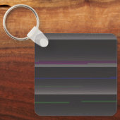 VHS Glitch Variante 2 Schlüsselanhänger (Vorderseite)
