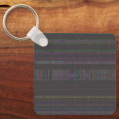 VHS Glitch Variante 3 Schlüsselanhänger (Vorderseite)