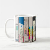 VHS Halloween Horror parody Editable Movies Titel Kaffeetasse (Links)