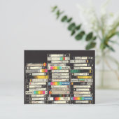 VHS-Kassen Postkarte (Stehend Vorderseite)