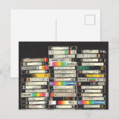 VHS-Kassen Postkarte (Vorne/Hinten)