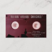 VHS-Kassettenabdeckung Visitenkarte (Rückseite)