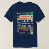 VHS-Sammlung Cronenberg T-Shirt (Design vorne)
