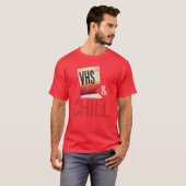 VHS und Chillen Old School T-Shirt (Vorne ganz)