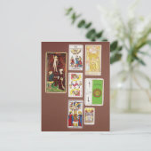 VI Die Liebenden Postkarte (Stehend Vorderseite)