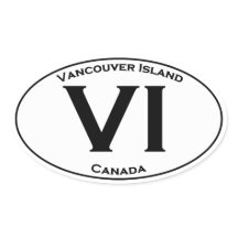 VI (Vancouver Island) Oval Logo