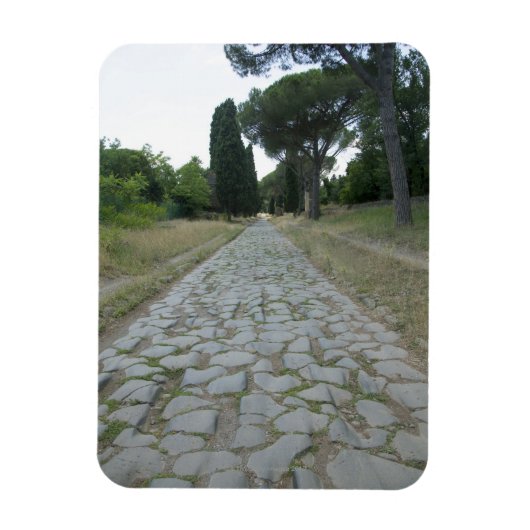 Via Appia Appian Weg, römische Straße Magnet (Vertikal)