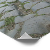 Via Appia Appian Weg, römische Straße Poster (Ecke)