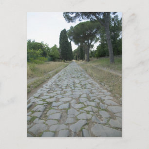 Via Appia Appian Weg, römische Straße Postkarte