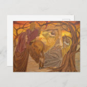 Via crucis feiertagspostkarte (Vorne/Hinten)