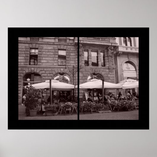 Via Dante - Diptych Poster (Vorne)