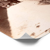 Via Dolorosa Street in Jerusalem Poster (Ecke)