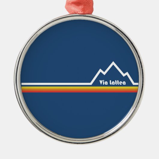 Via Lattea Ornament Aus Metall (Vorne)