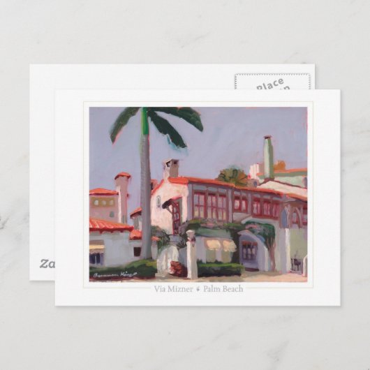 Via Mizner Postkarte (Vorne/Hinten)