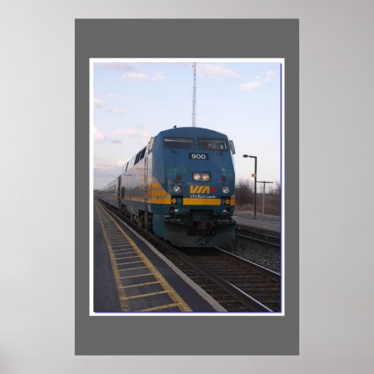 Via Rail Poster (Vorne)