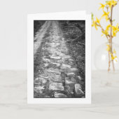 VIA ROMANA Card Karte (Gelbe Blume)