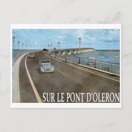 viaduc d'oléron postkarte (Vorderseite)